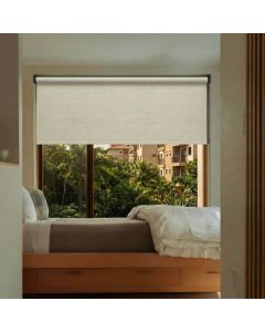 Cortina Rolô Blackout - Branco