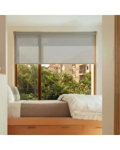 Cortina Rolô Tela Solar 01% - Cinza