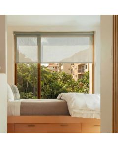 Cortina Rolô Tela Solar 05% - Cinza